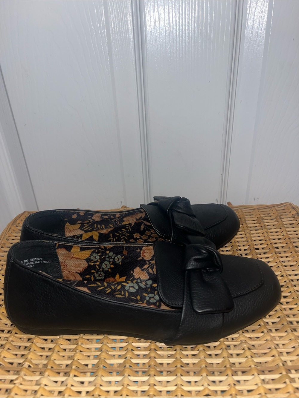 BOC Paisley slip on flats